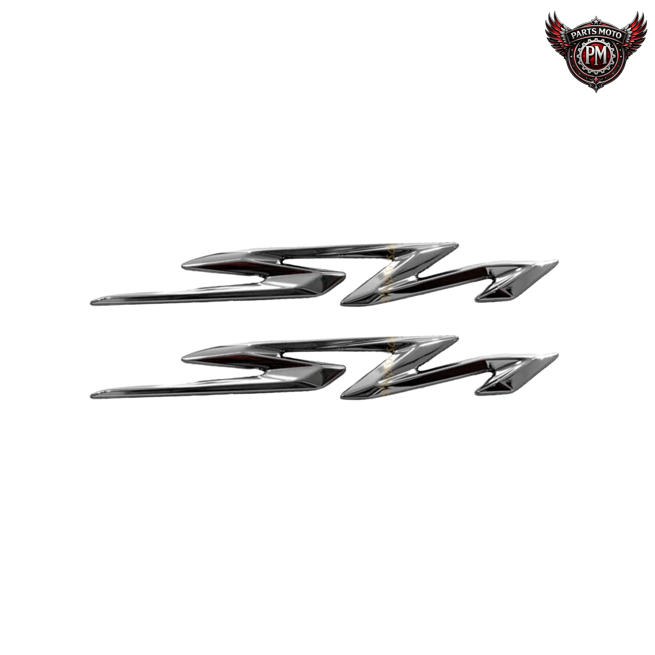 LOGO LATERALI SH Honda SH 125-150 2020-2025 (CHROME) — Honda