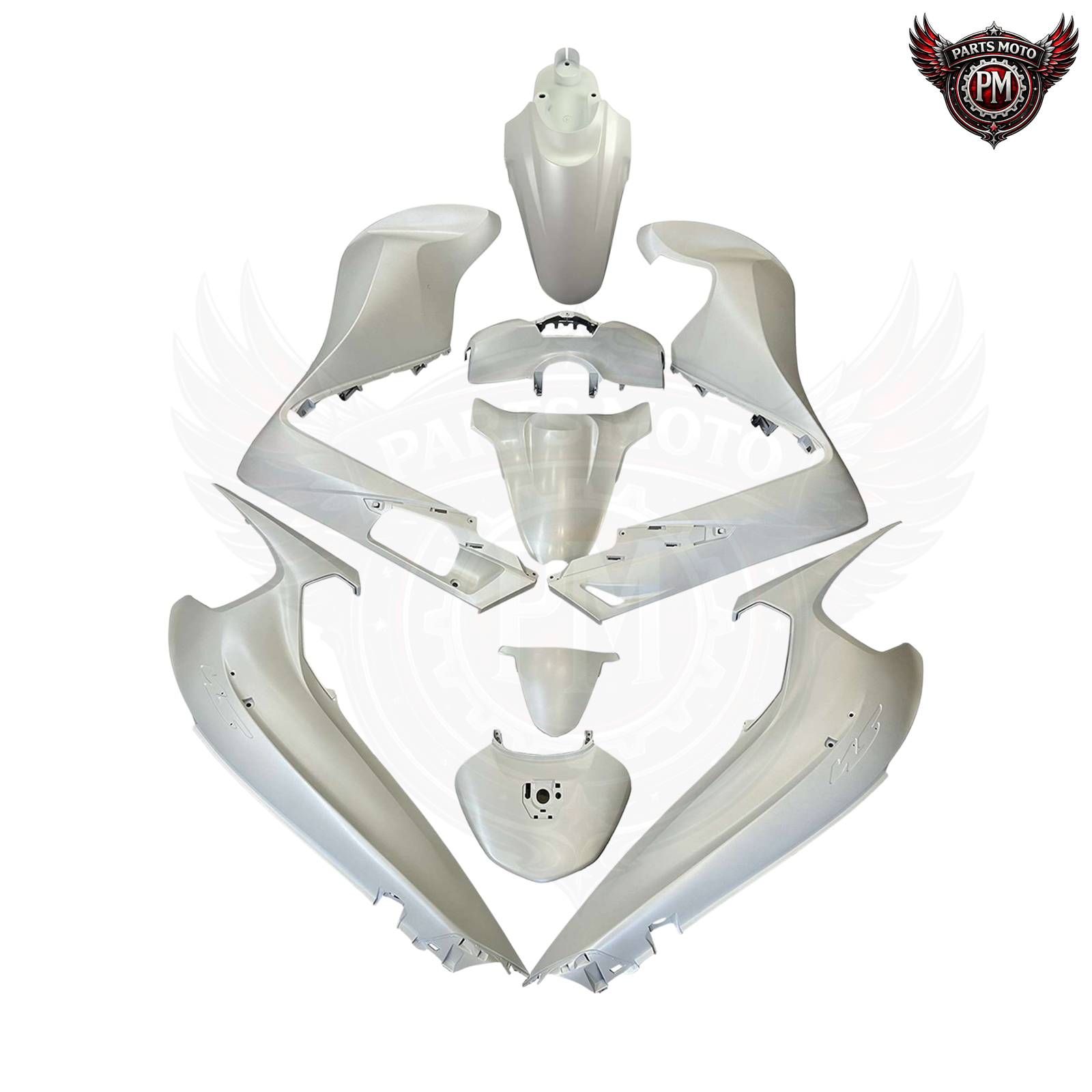 Kit carénage blanc Honda SH 350 2021-24 — Honda