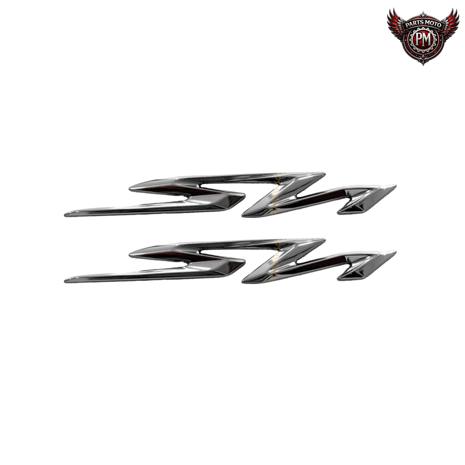 LOGO SH 350 CHROME — Honda